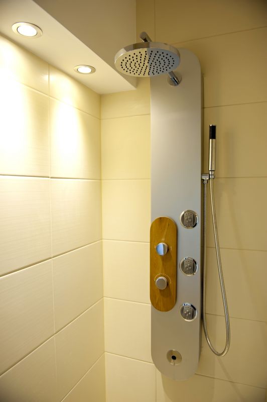 Shower with Multi-Function Showerhead